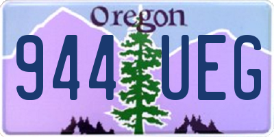 OR license plate 944UEG