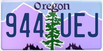 OR license plate 944UEJ