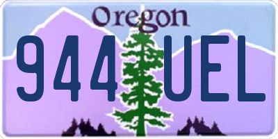 OR license plate 944UEL