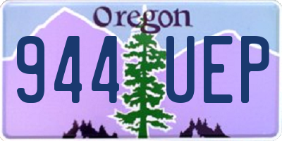 OR license plate 944UEP