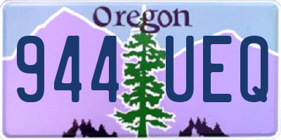 OR license plate 944UEQ