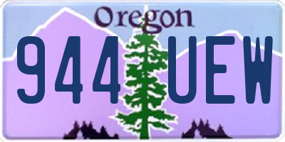 OR license plate 944UEW