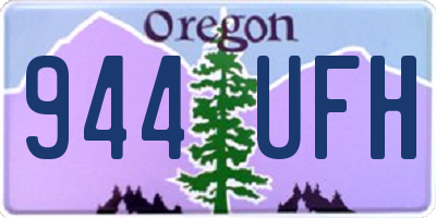 OR license plate 944UFH