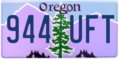 OR license plate 944UFT