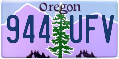 OR license plate 944UFV