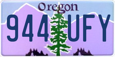 OR license plate 944UFY