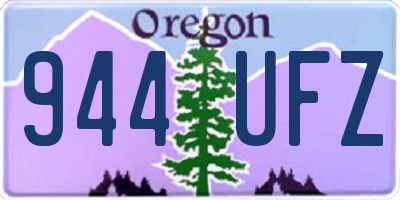 OR license plate 944UFZ