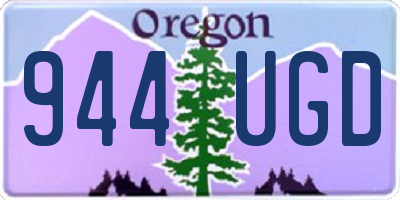 OR license plate 944UGD