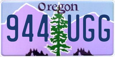 OR license plate 944UGG