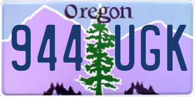 OR license plate 944UGK