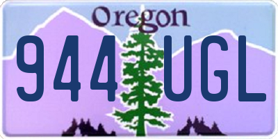 OR license plate 944UGL