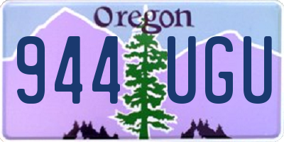 OR license plate 944UGU