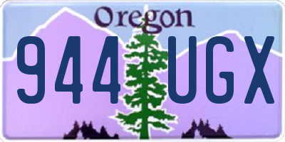 OR license plate 944UGX