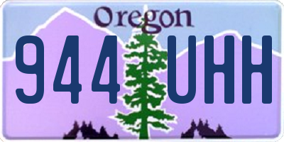 OR license plate 944UHH