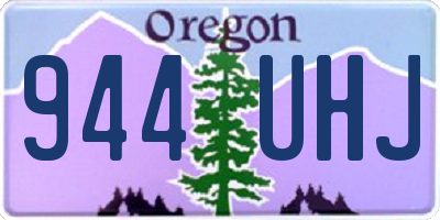 OR license plate 944UHJ