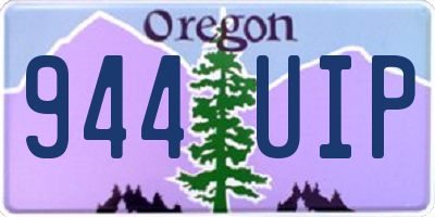 OR license plate 944UIP