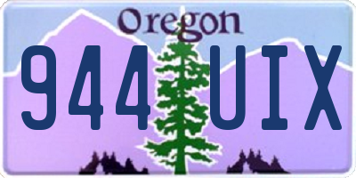 OR license plate 944UIX
