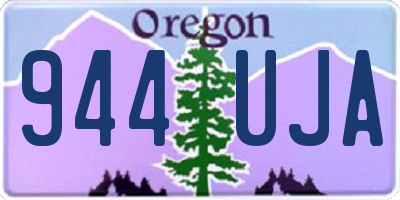 OR license plate 944UJA