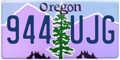 OR license plate 944UJG