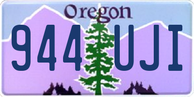 OR license plate 944UJI