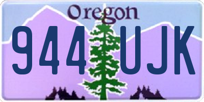 OR license plate 944UJK