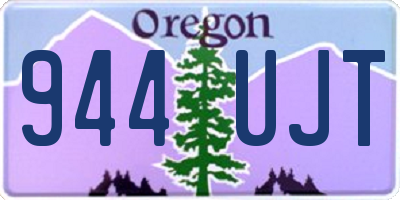 OR license plate 944UJT