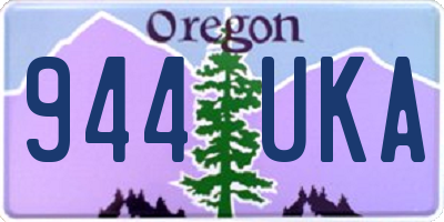OR license plate 944UKA