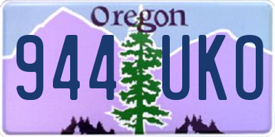 OR license plate 944UKO