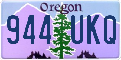 OR license plate 944UKQ