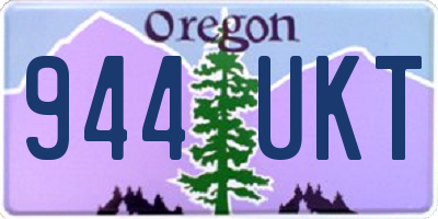 OR license plate 944UKT