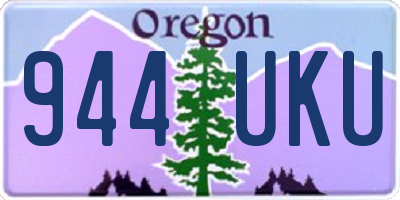 OR license plate 944UKU