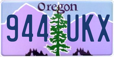 OR license plate 944UKX