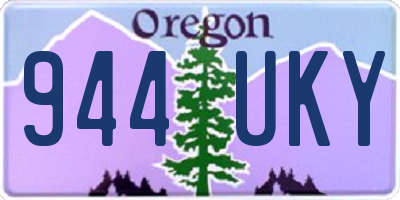 OR license plate 944UKY