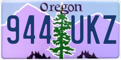 OR license plate 944UKZ