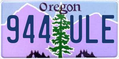 OR license plate 944ULE