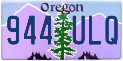 OR license plate 944ULQ