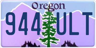 OR license plate 944ULT