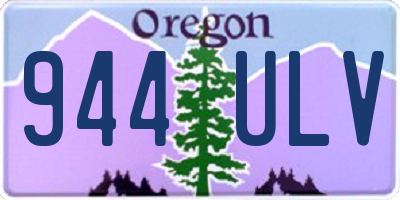 OR license plate 944ULV