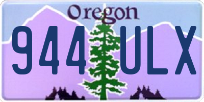 OR license plate 944ULX