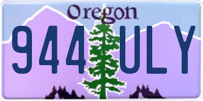 OR license plate 944ULY