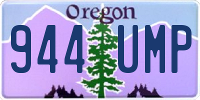 OR license plate 944UMP