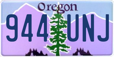 OR license plate 944UNJ