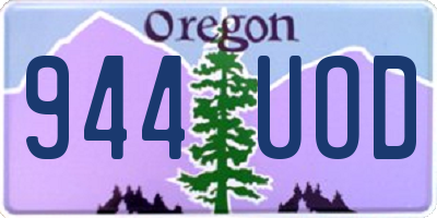 OR license plate 944UOD