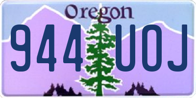 OR license plate 944UOJ