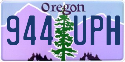 OR license plate 944UPH
