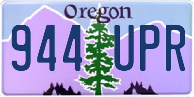OR license plate 944UPR