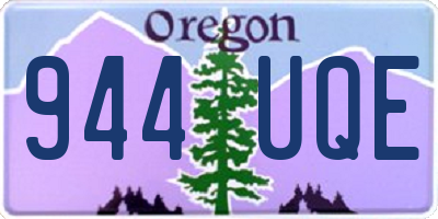 OR license plate 944UQE