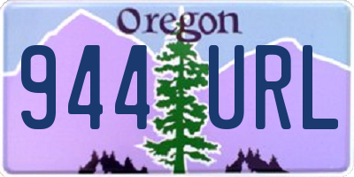 OR license plate 944URL