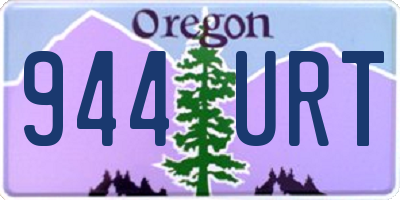 OR license plate 944URT