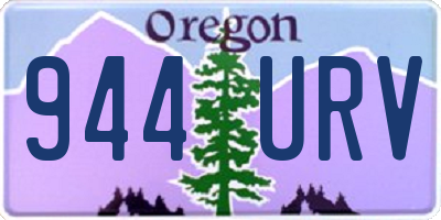 OR license plate 944URV